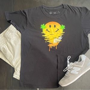 Drippy Smiley Face Tee